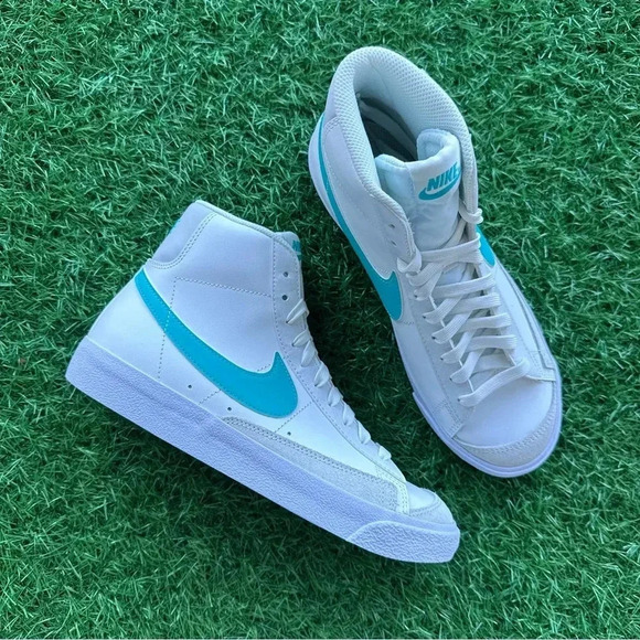 Nike Blazer Mid ‘77 Ki Summit White / Dusty Cactus (Teal) - Picture 3 of 8